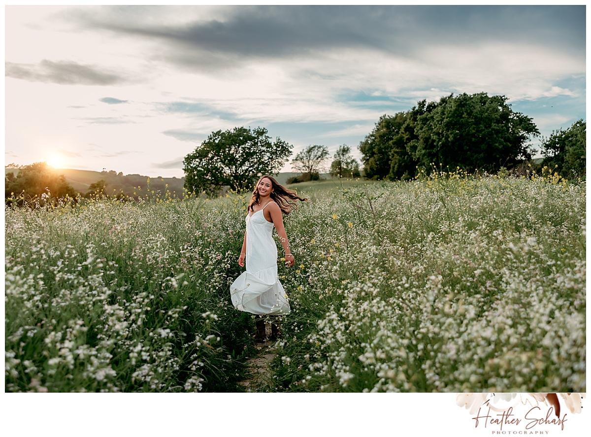 East Bay Wildflower Mini Senior Session